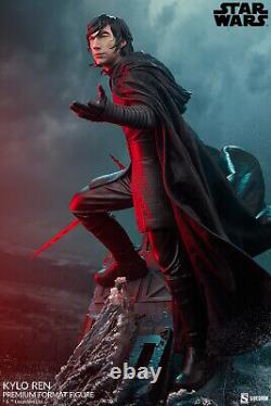 Star Wars Adam Driver Kylo Ren Chef de l'Ordre Premier Statue Format Premium Sideshow