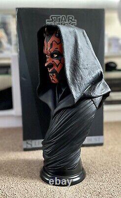 Star Wars Darth Maul Bust à l'échelle légendaire Très rare