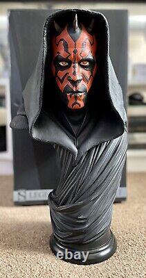 Star Wars Darth Maul Bust à l'échelle légendaire Très rare