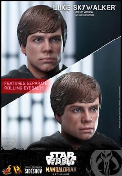 Star Wars Grogu L'Enfant & Luke Skywalker Version Deluxe Ver. Hot Toys Sideshow DX23