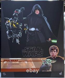 Star Wars Grogu L'Enfant & Luke Skywalker Version Deluxe Ver. Hot Toys Sideshow DX23