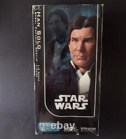 Star Wars Han Solo Poupée Collector à l'échelle 1/6 de 30cm, Édition Limitée à 8000 exemplaires, Sideshow