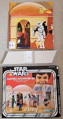 Star Wars Kenner Sideshow Vintage Gentle Giant Jumbo Cantina Adventure Set Utilisé