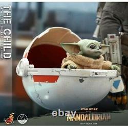 Star Wars Mandalorian Le Child Grogu figurine d'action 14 Hot Toys Sideshow QS018