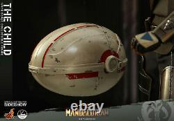 Star Wars Mandalorian Le Child Grogu figurine d'action 14 Hot Toys Sideshow QS018