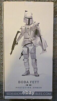 Star Wars Sideshow Boba Fett Prototype Armor Figurine à l'échelle 1/6 exclusive