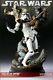 Star Wars Sideshow Chute De L'empire Ewoks Contre Stormtrooper Diorama Rare