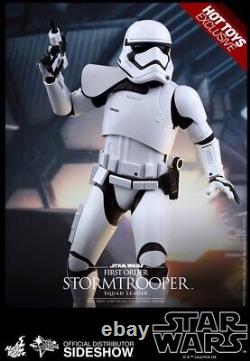 Star Wars Sideshow Hot Toys MMS316 Chef d'escouade Stormtrooper du Premier Ordre NOUVEAU