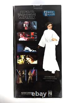 Star Wars Sideshow Leia Organa Sénateur Impérial Alderaan 1/6 Échelle Complète MIB