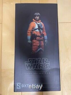 Star Wars Sideshow Luke Skywalker Snowspeeder Pilot Figurine à l'échelle 1/6 Exclusive