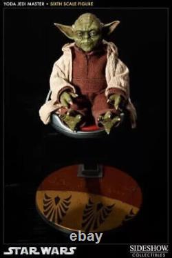 Star Wars Sideshow Yoda Maître Jedi Ordre des Jedi Figurine d'action à l'échelle 1/6