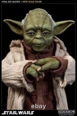 Star Wars Sideshow Yoda Maître Jedi Ordre des Jedi Figurine d'action à l'échelle 1/6