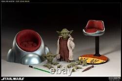 Star Wars Sideshow Yoda Maître Jedi Ordre des Jedi Figurine d'action à l'échelle 1/6