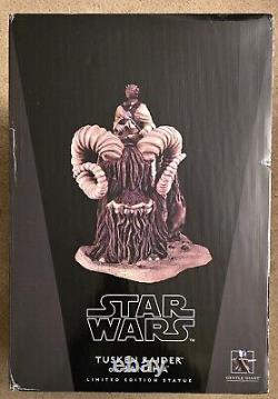 Statue Bantha Gentle Giant Star Wars Tusken Raider Sideshow