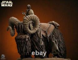 Statue Bantha Gentle Giant Star Wars Tusken Raider Sideshow