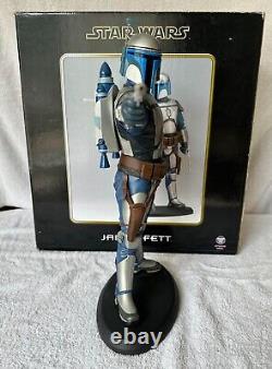 Statue de Jango Fett de Star Wars Attakus Large 1/5ème échelle avec cadeau bonus de Sideshow